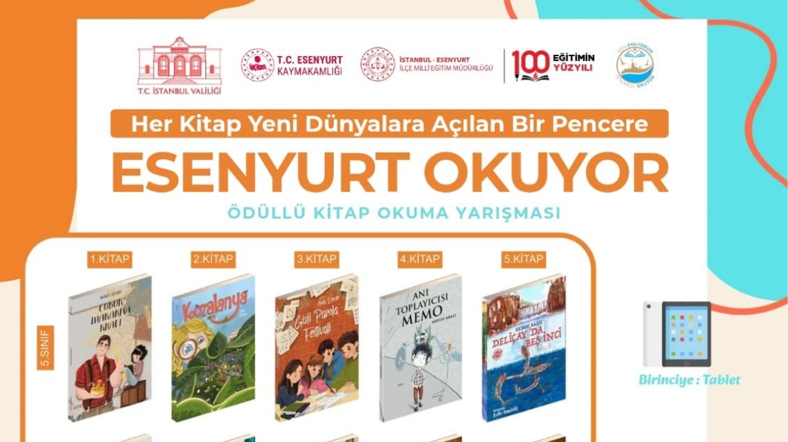 Esenyurt Okuyor, Necip Fazıl Kısakürek Ortaokulu Okuyor! 